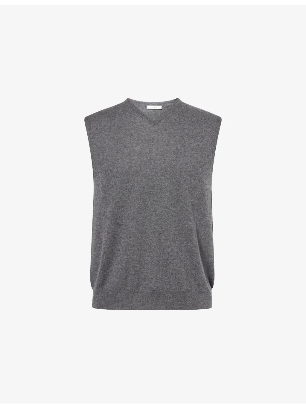 Rune V-Neck Cashmere Vest - 1
