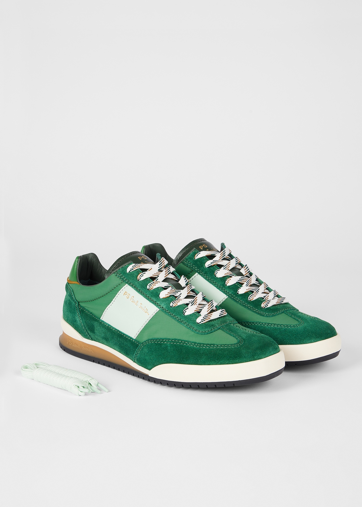 Green 'Dover' Trainers - 4