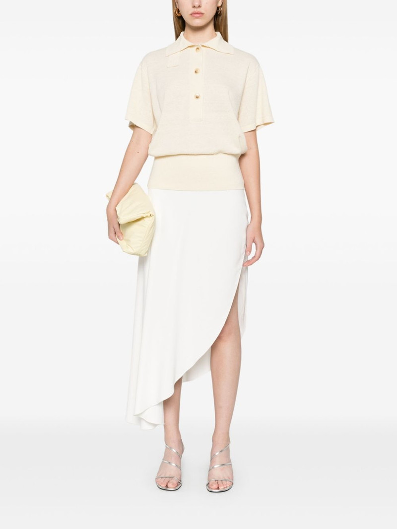 CHRISTOPHER ESBER knitted polo top outlook