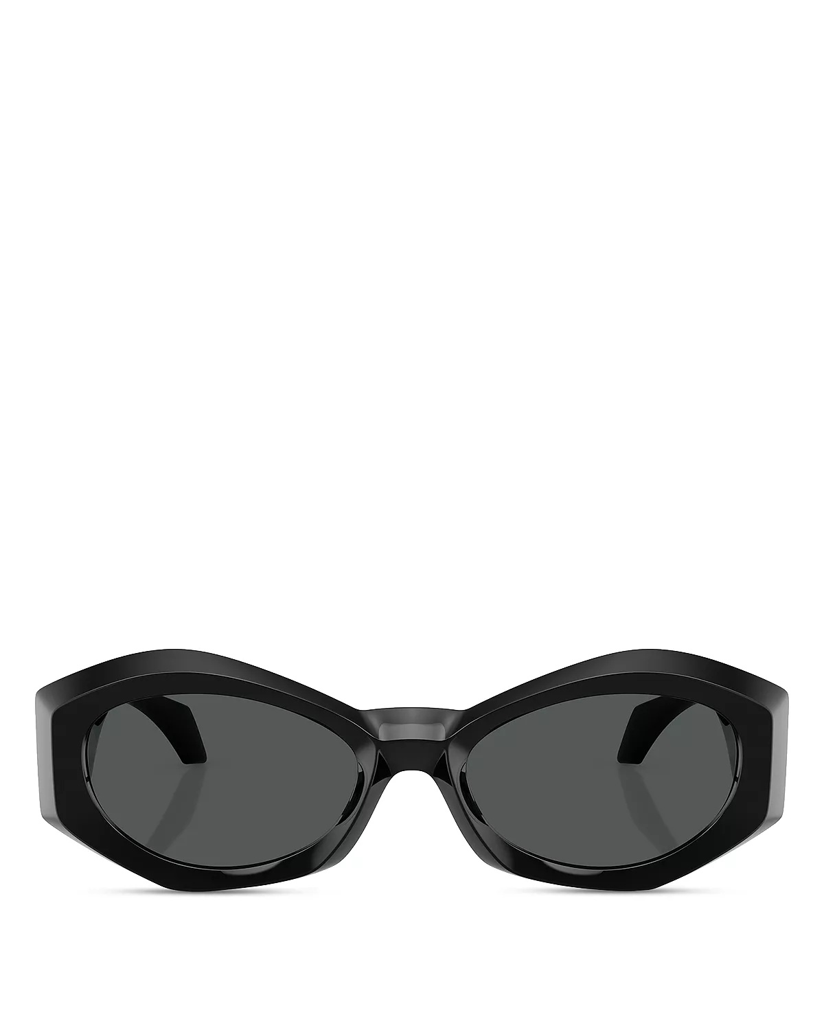 Medusa Plaque Oval Sunglasses, 54mm - 2