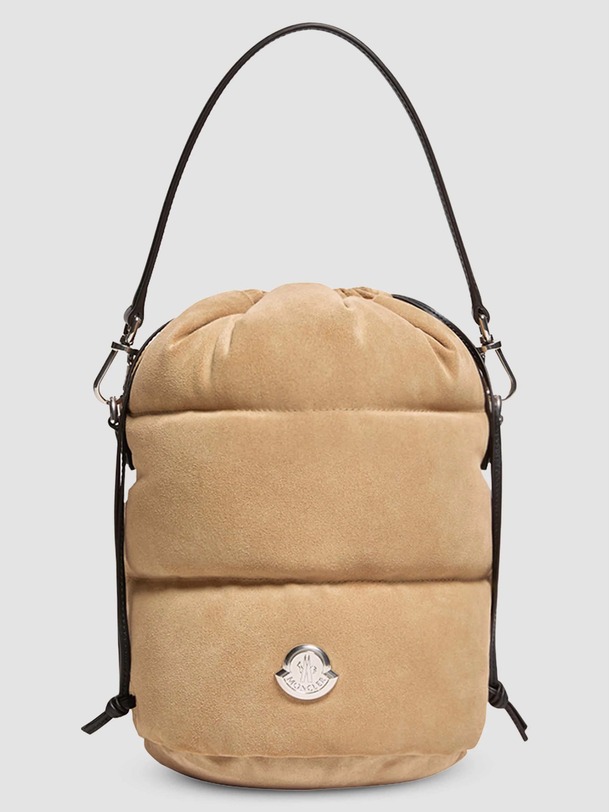 Women's Caradoc Bucket Bag in Suede - Beige - 1