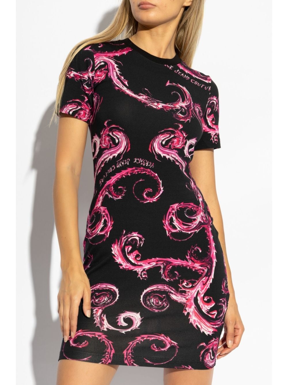 Chromo Couture-print mini dress - 3