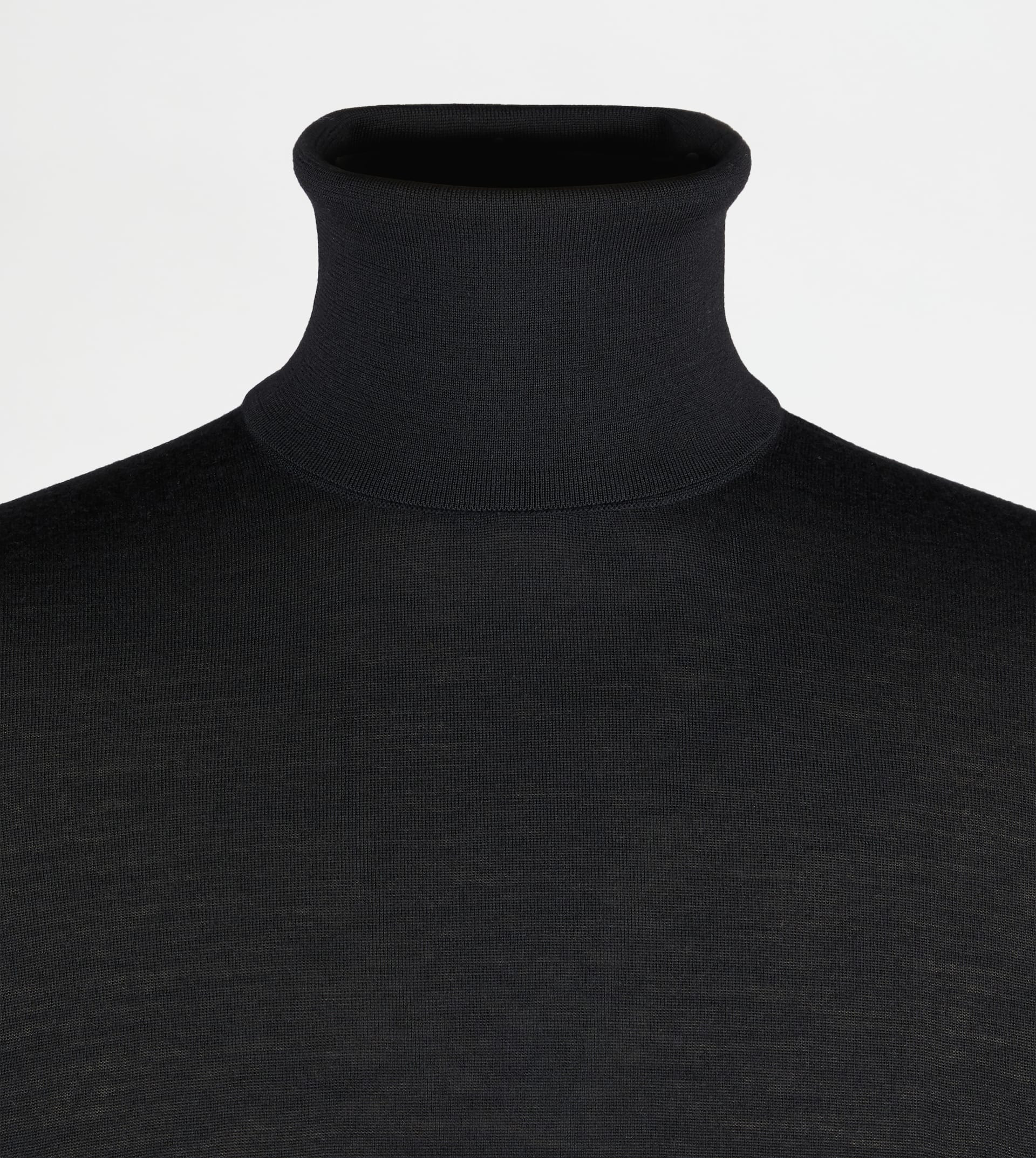 TURTLENECK IN T15 WOOL - BLACK - 2