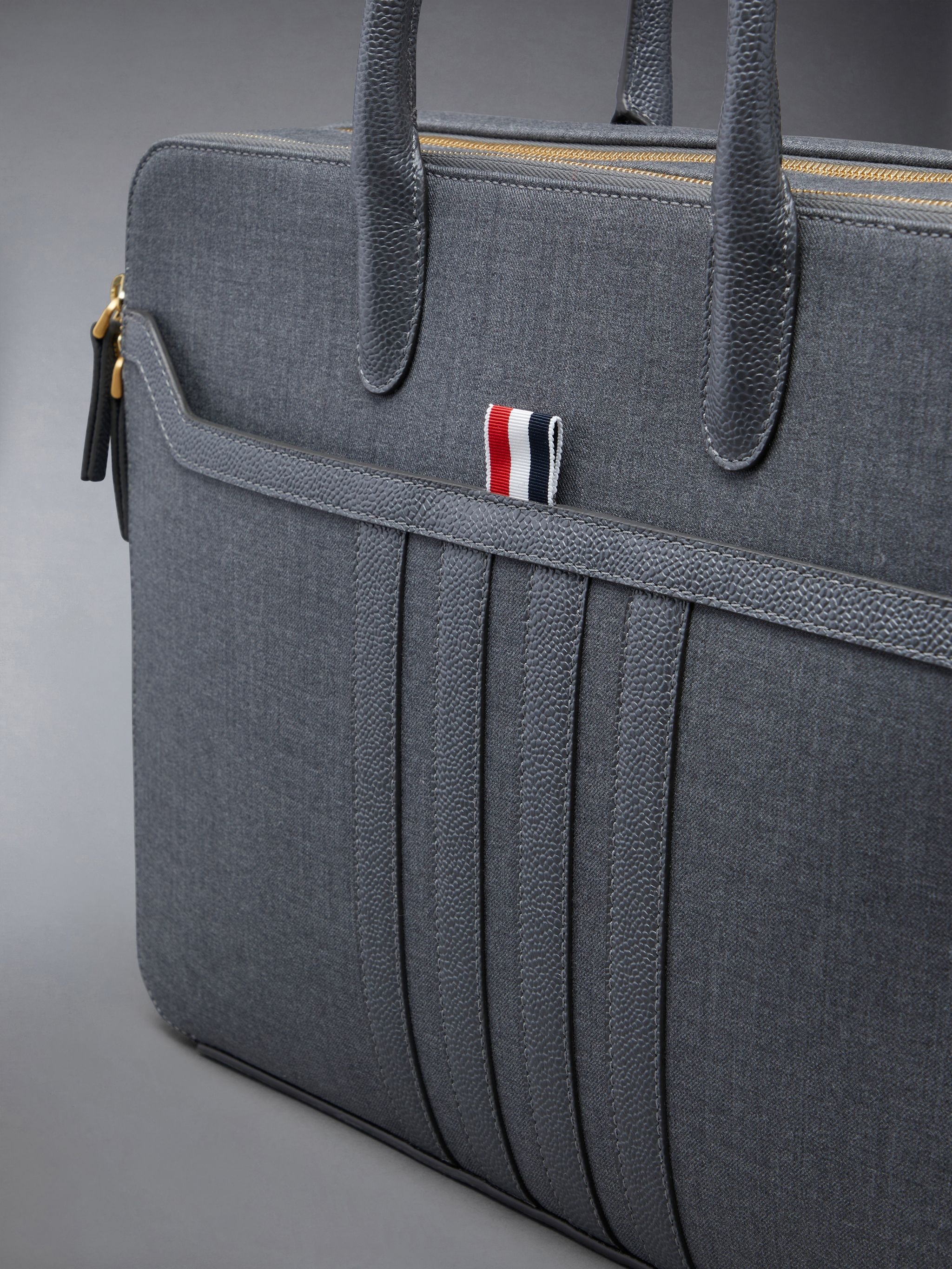 Wool 4-Bar Business Bag - 5