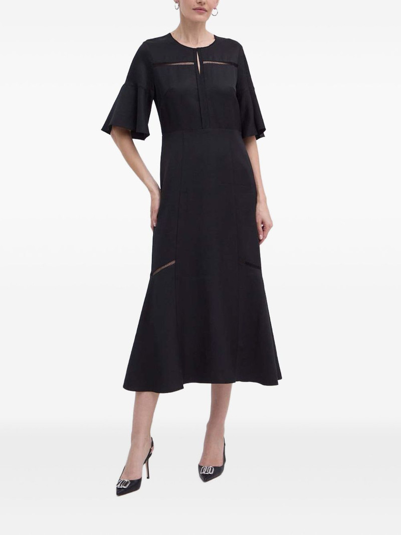 BOSS flared-sleeve dress outlook