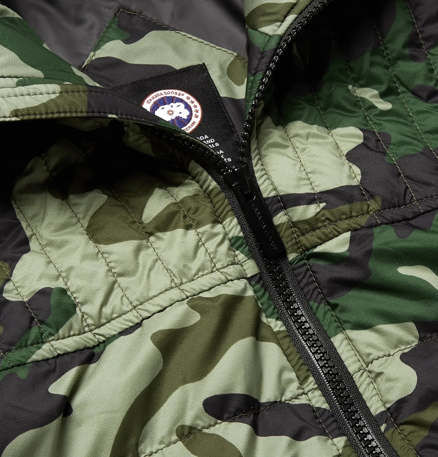 Cabri Slim-Fit Camouflage-Print Quilted Nylon-Ripstop Hooded Down Jacket - 6