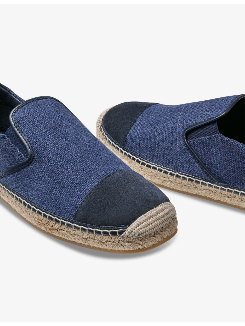 Ivan slip-on canvas and suede espadrilles - 5