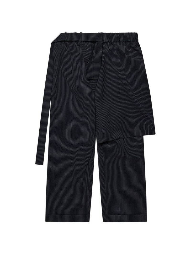 Craig Green pinstripe belt trousers outlook