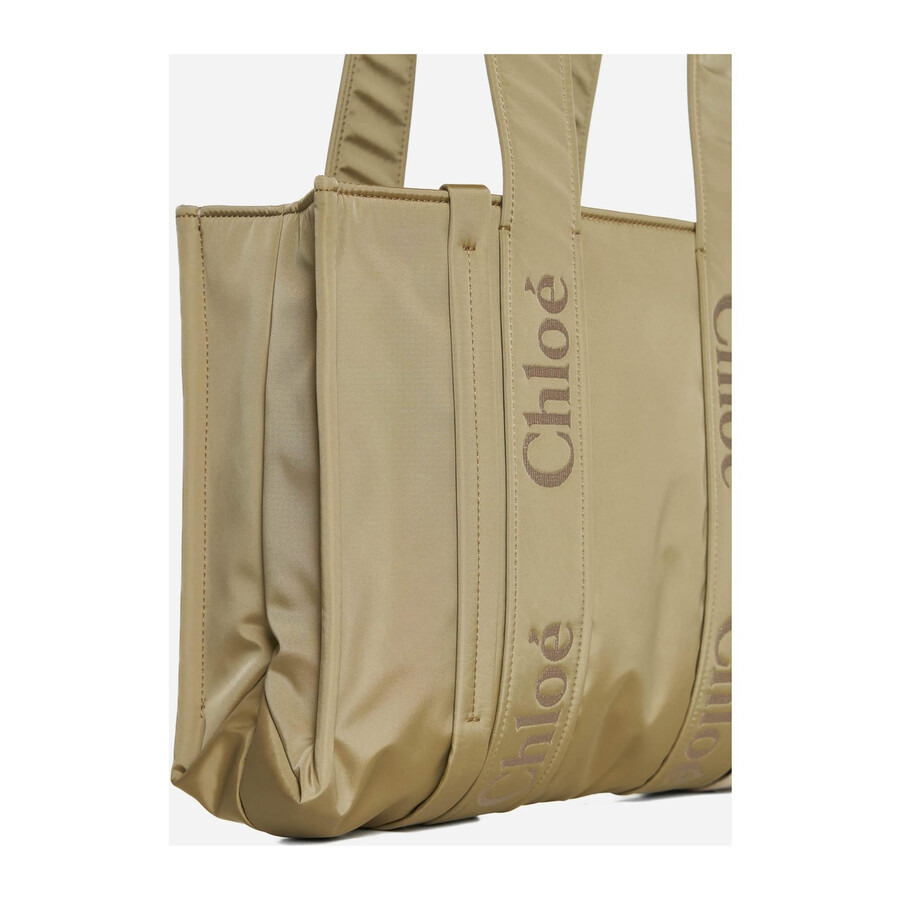 Chloe Woody Logo Medium Tote Bag - 3