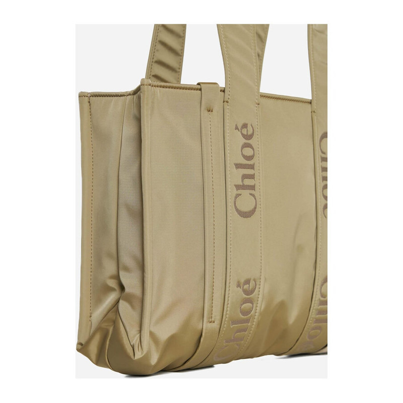 Chloe Woody Logo Medium Tote Bag 3