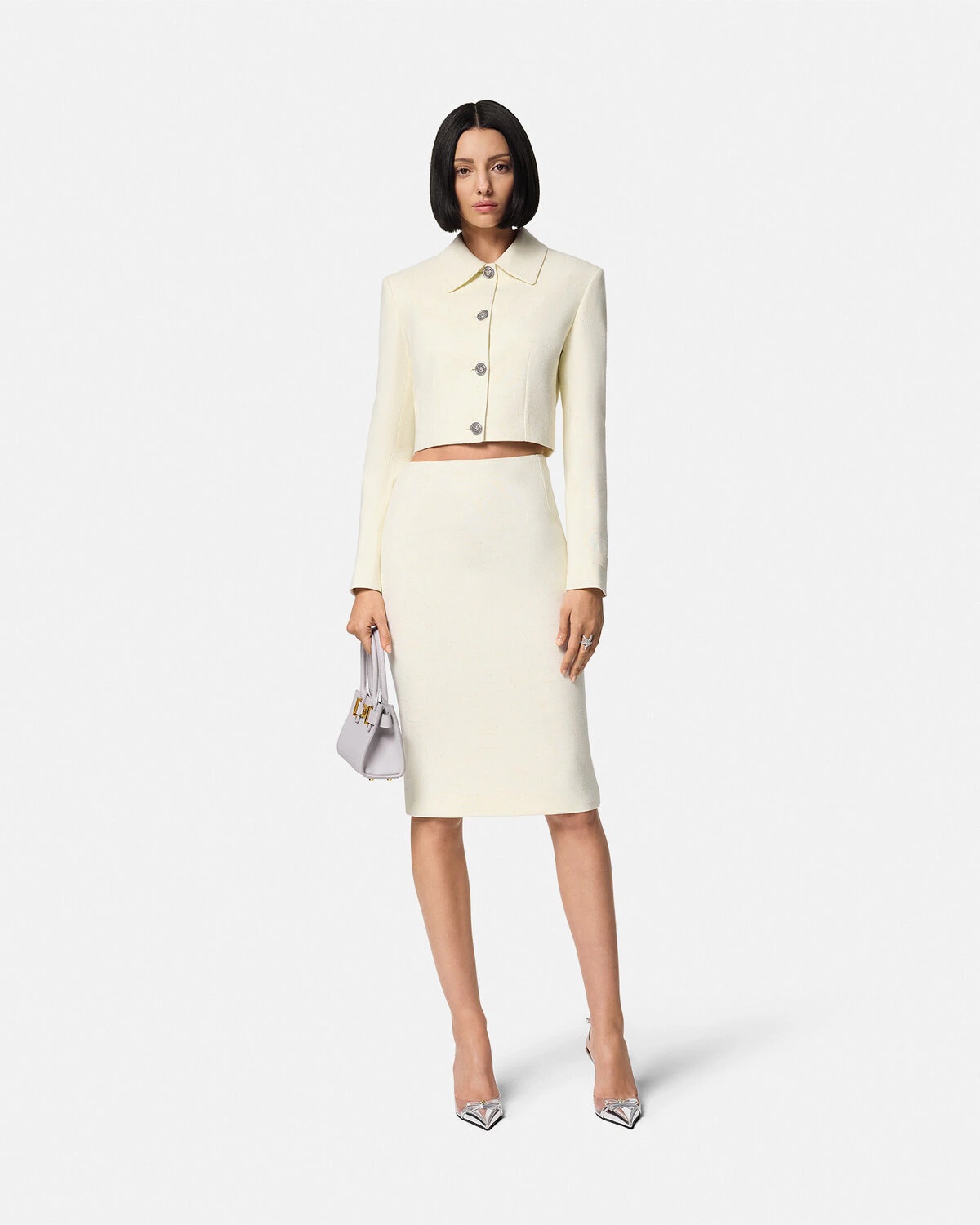 Malfilé Silk-Blend Pencil Skirt - 2