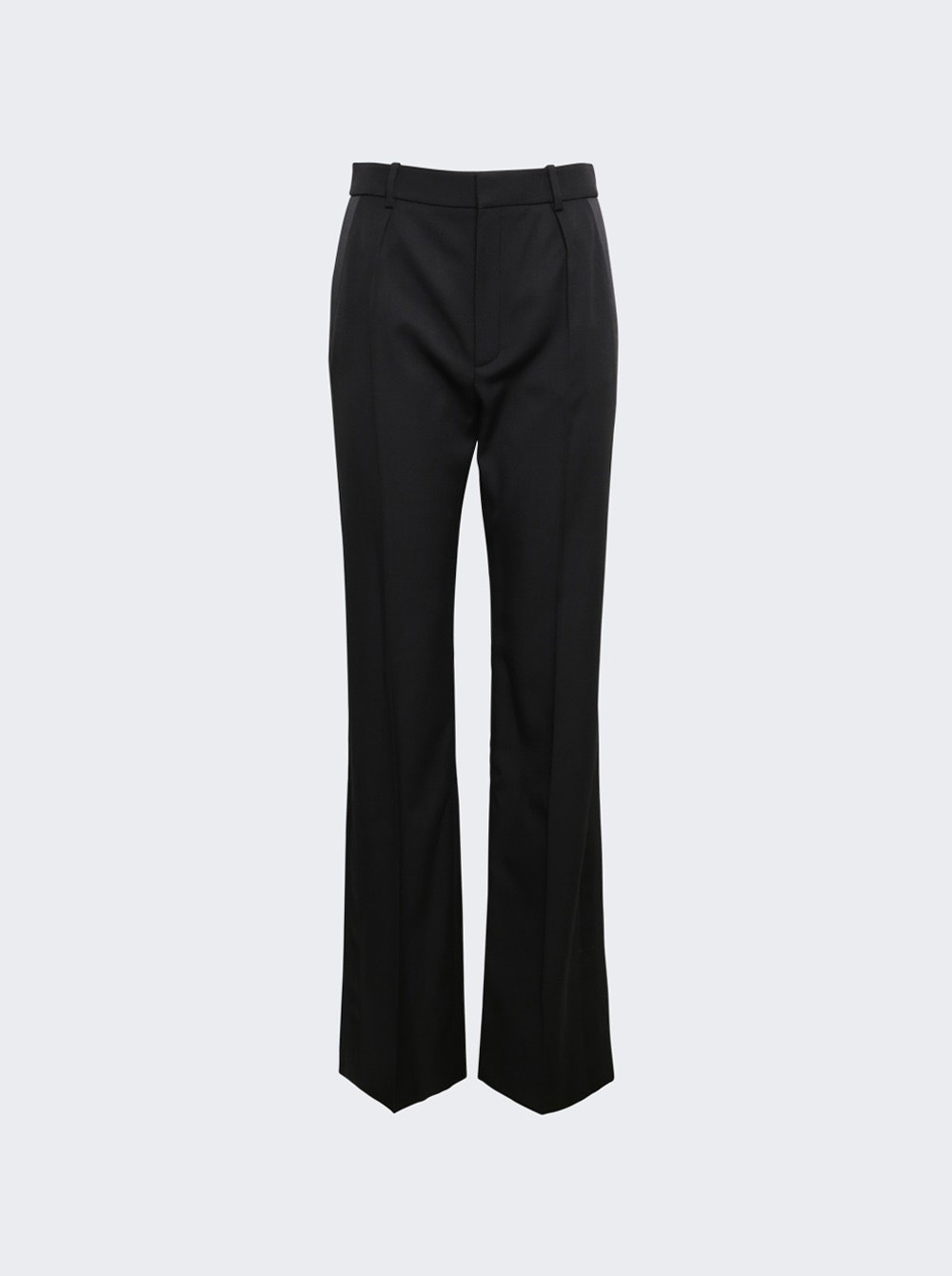 High-Waisted Tuxedo Pants Black - 1