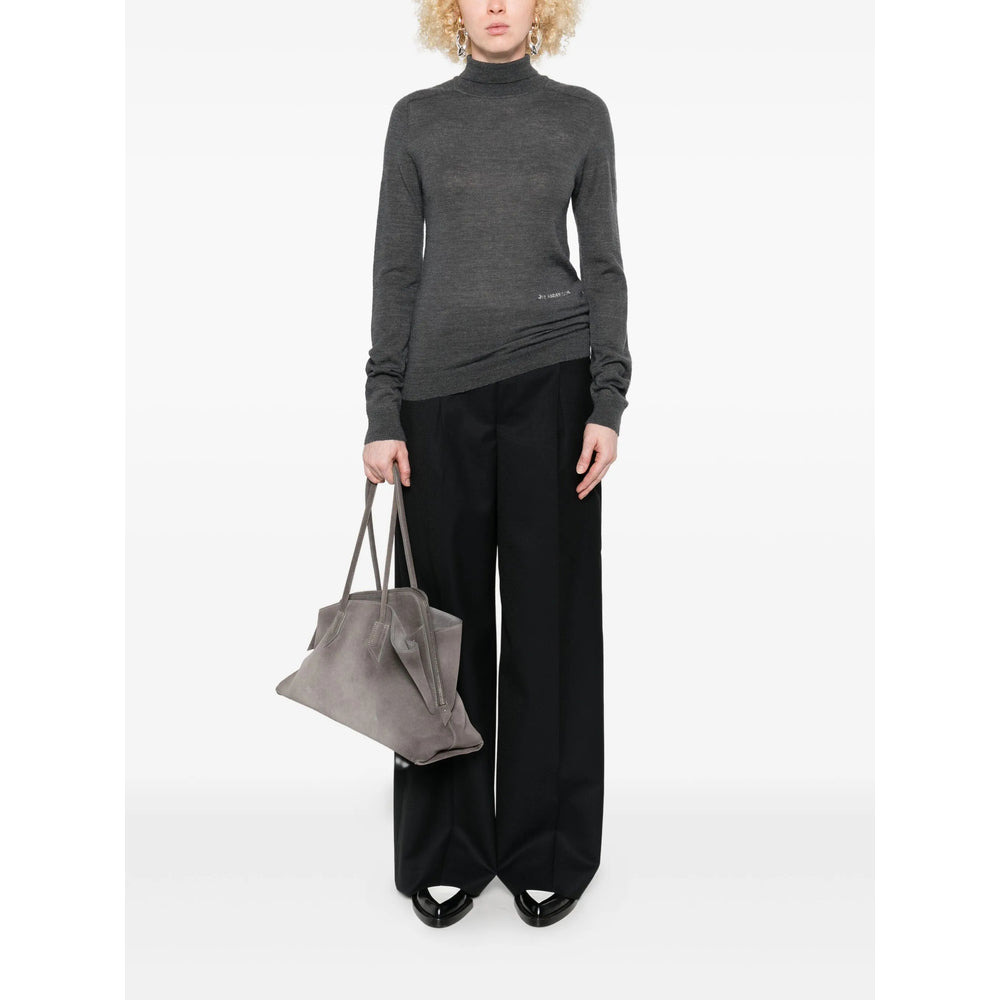 Kenzo Blue Trousers - High-Waisted Trousers Women - 2
