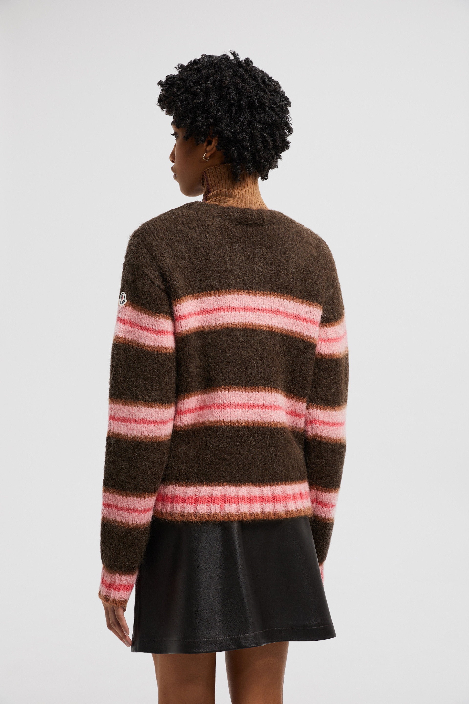 Striped Alpaca Blend Sweater - 5