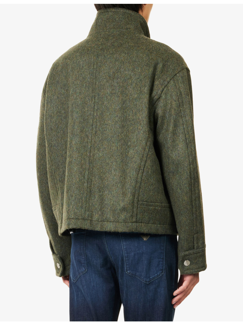 Loden Blouson Straight-Fit Wool-Blend Jacket - 4