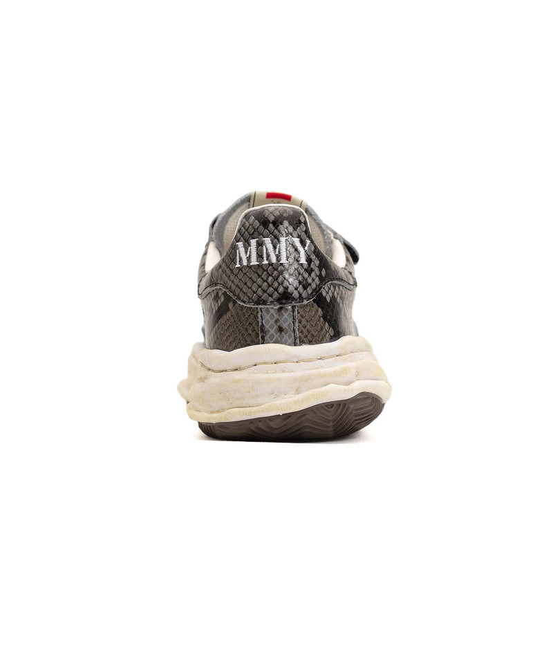 "BLAKEY" OG Sole Python Printed Leather Low-top Sneaker 6