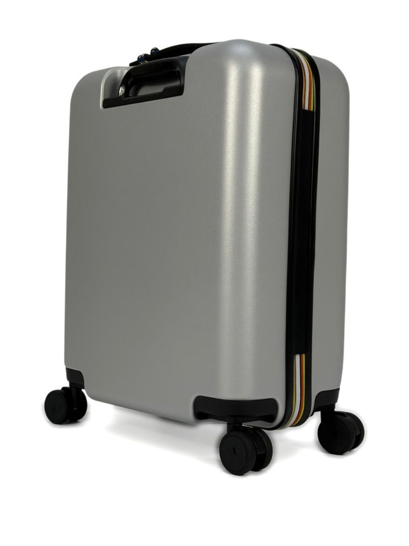 K-WAY logo-embossed luggage outlook