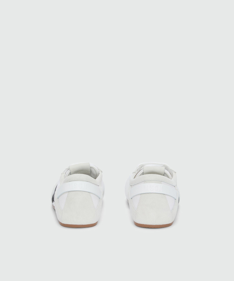 MSGM Off-white Super Flat suede sneakers outlook