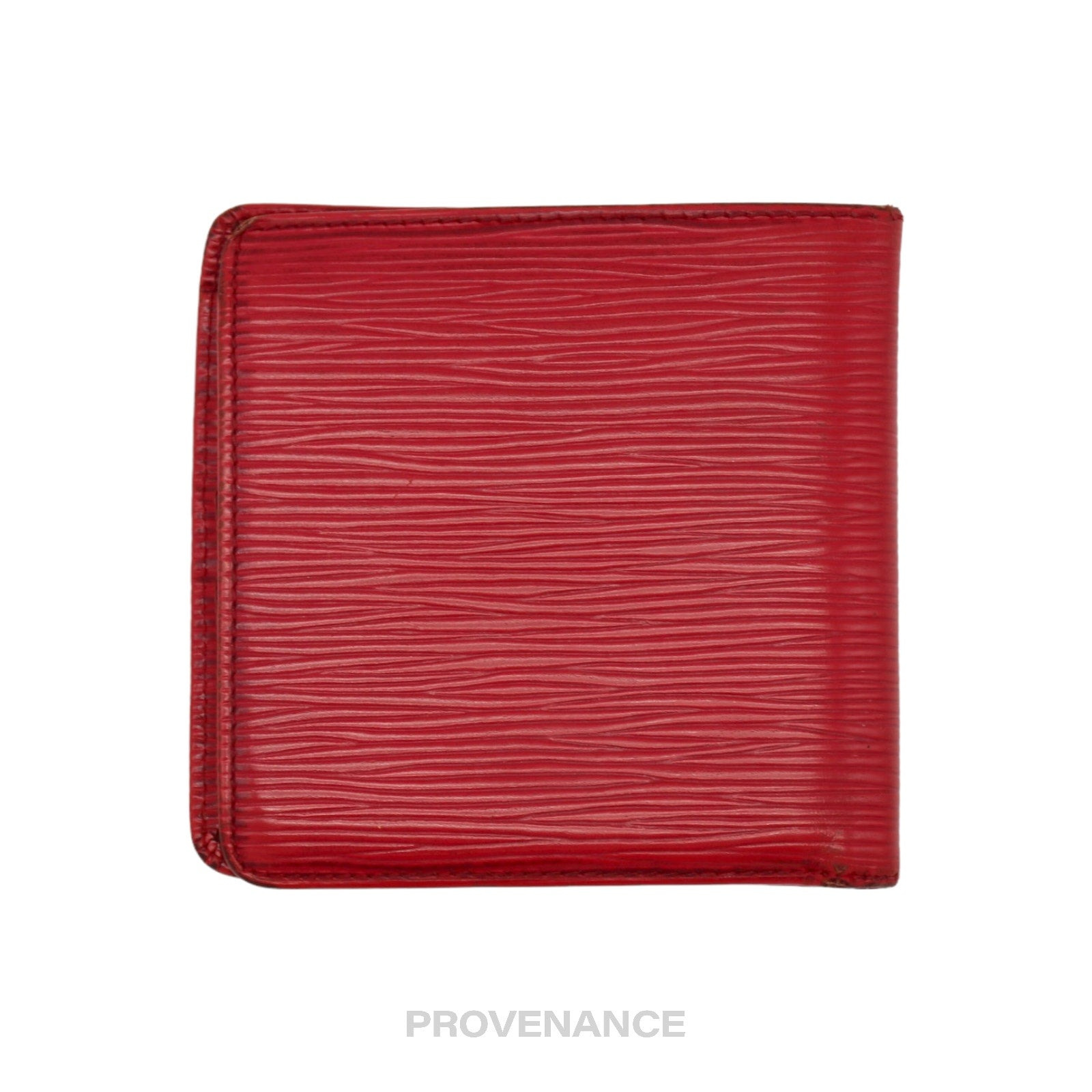 Louis Vuitton Marco Wallet in Red Epi Marco Malletier - 4