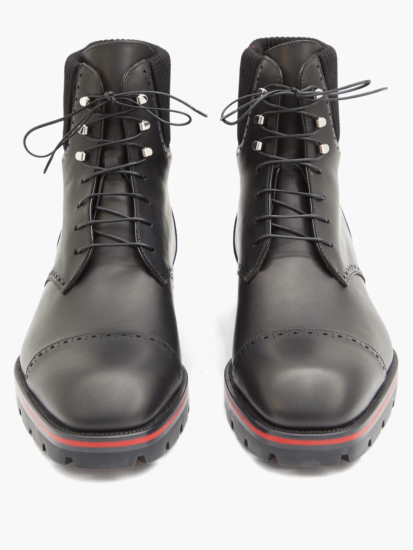 Citycroc leather lace-up boots - 4