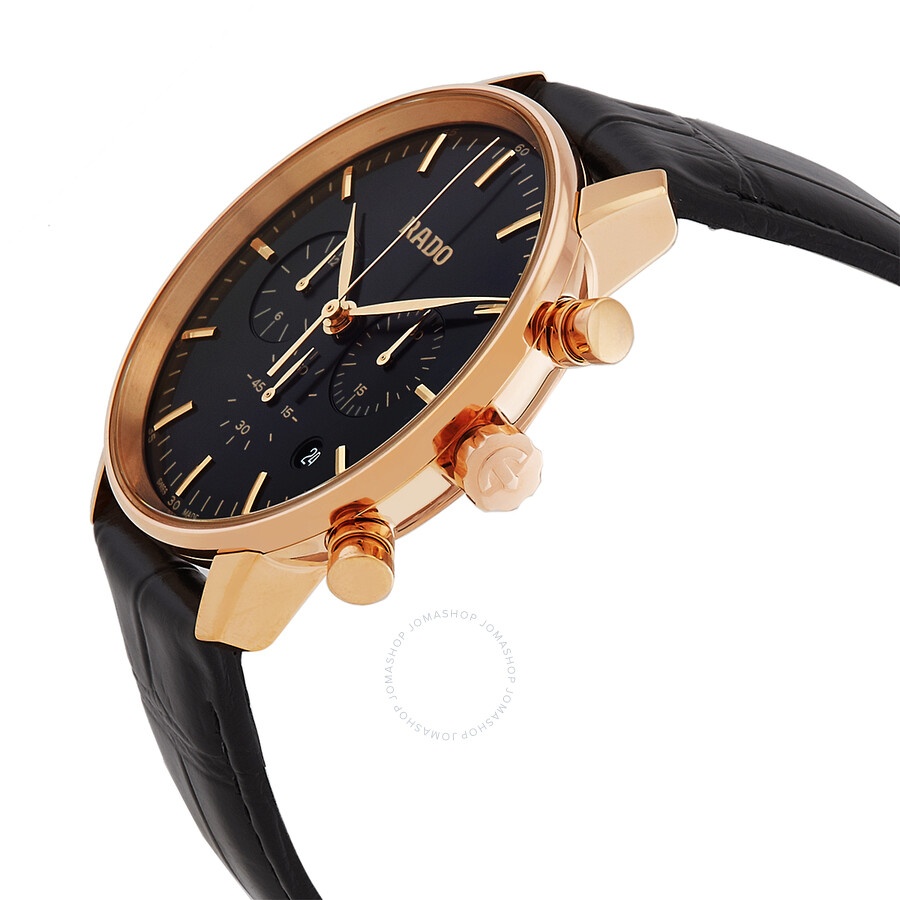 Rado - Rado Coupole Classic Chronograph Quartz Black Dial Men's Watch R22911165 - 2