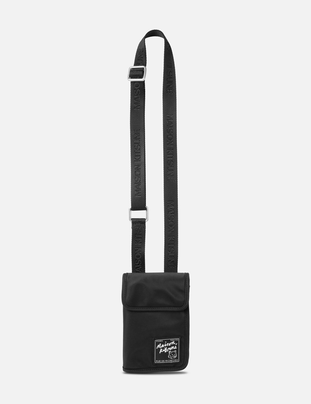 【関税込み】Neck Pouch Crossbody - Maison Kitsune - Nylon - Maison Kitsuné - Nylon Crossbody Pouch | HBX - Globally