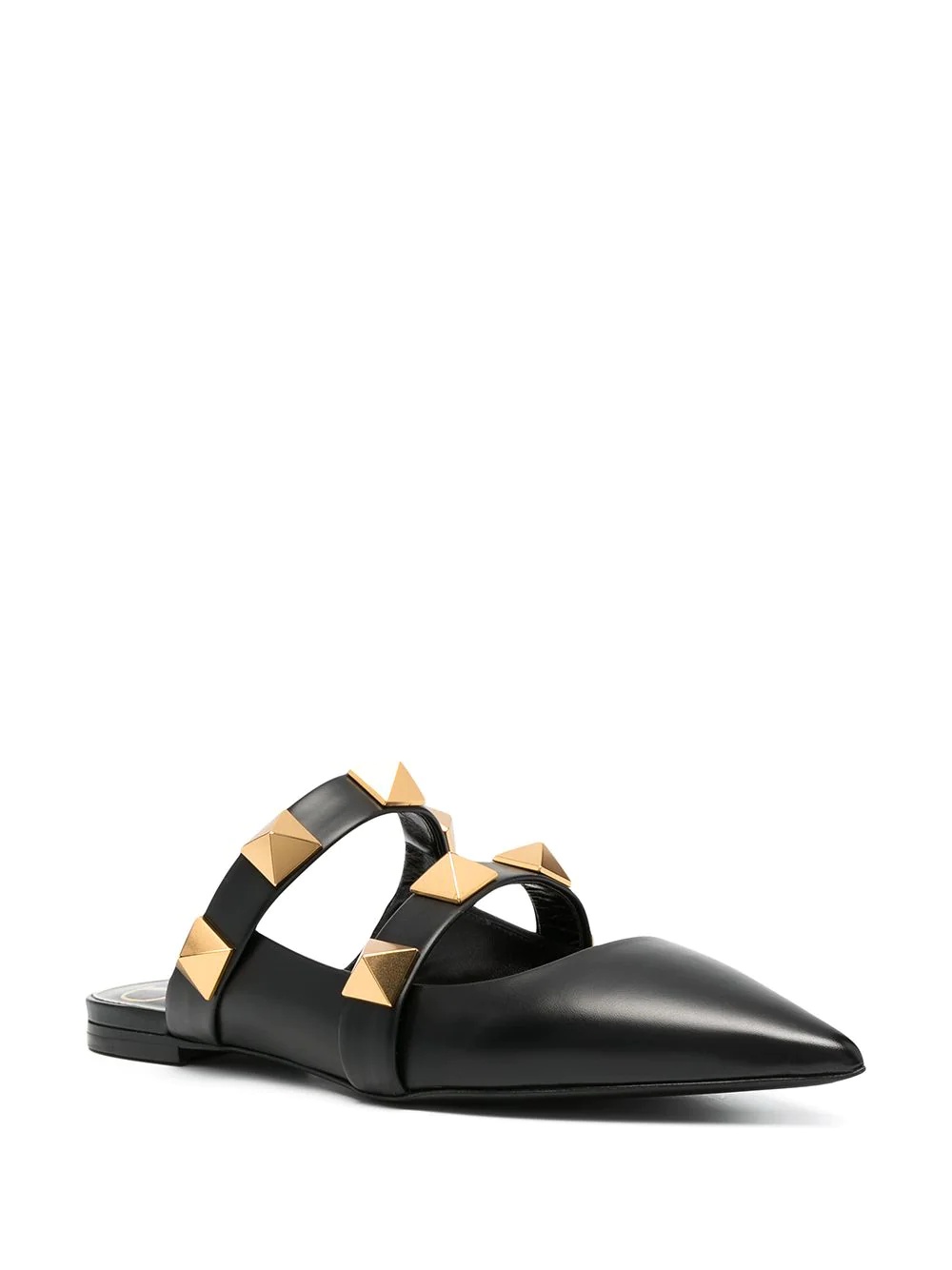 Roman Stud flat mules - 2