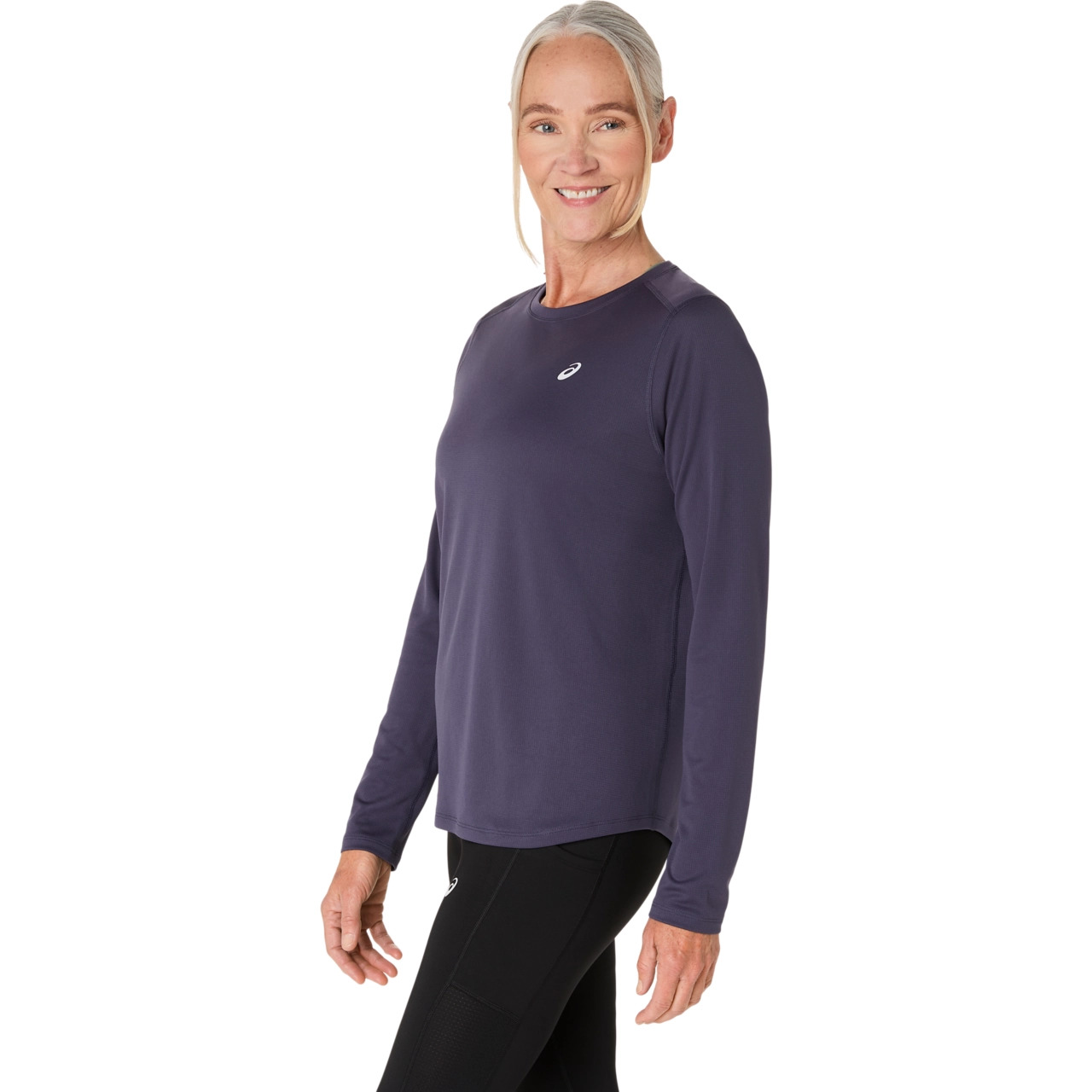 ASICS SILVER LONG SLEEVE TOP - 3