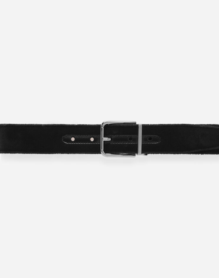 Cotton velvet belt - 3