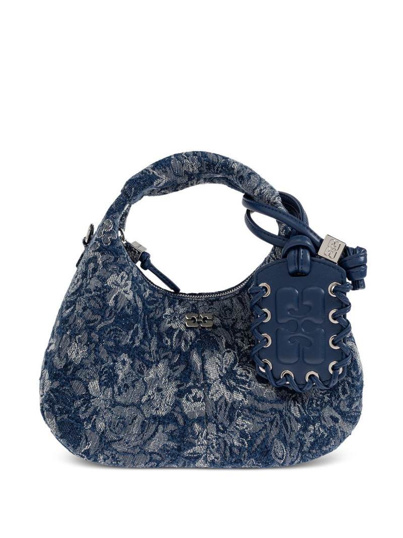 floral-pattern tote bag 1