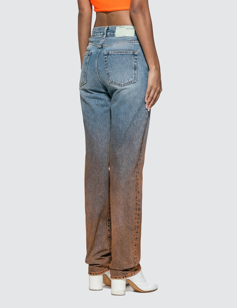 DEGRADE TWO-TONE JEANS 3