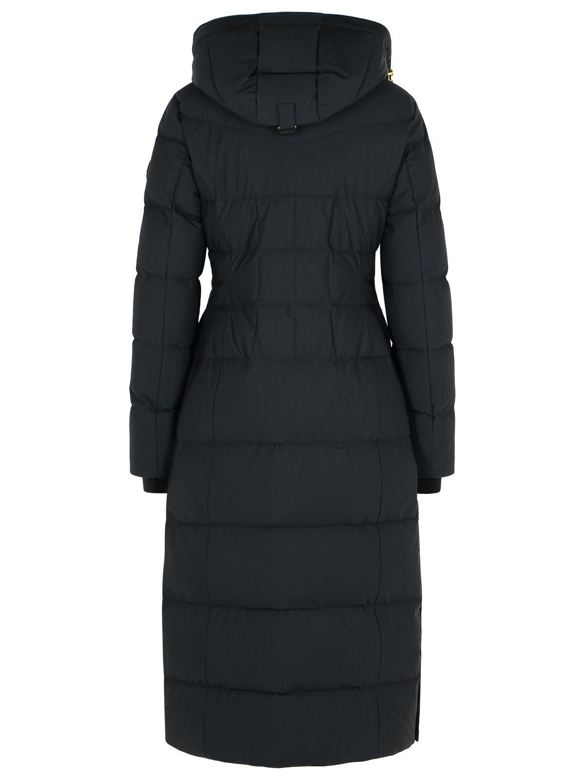 Moose Knuckles 'Jocada' Long Black Polyamide Blend Down Jacket Women - 3
