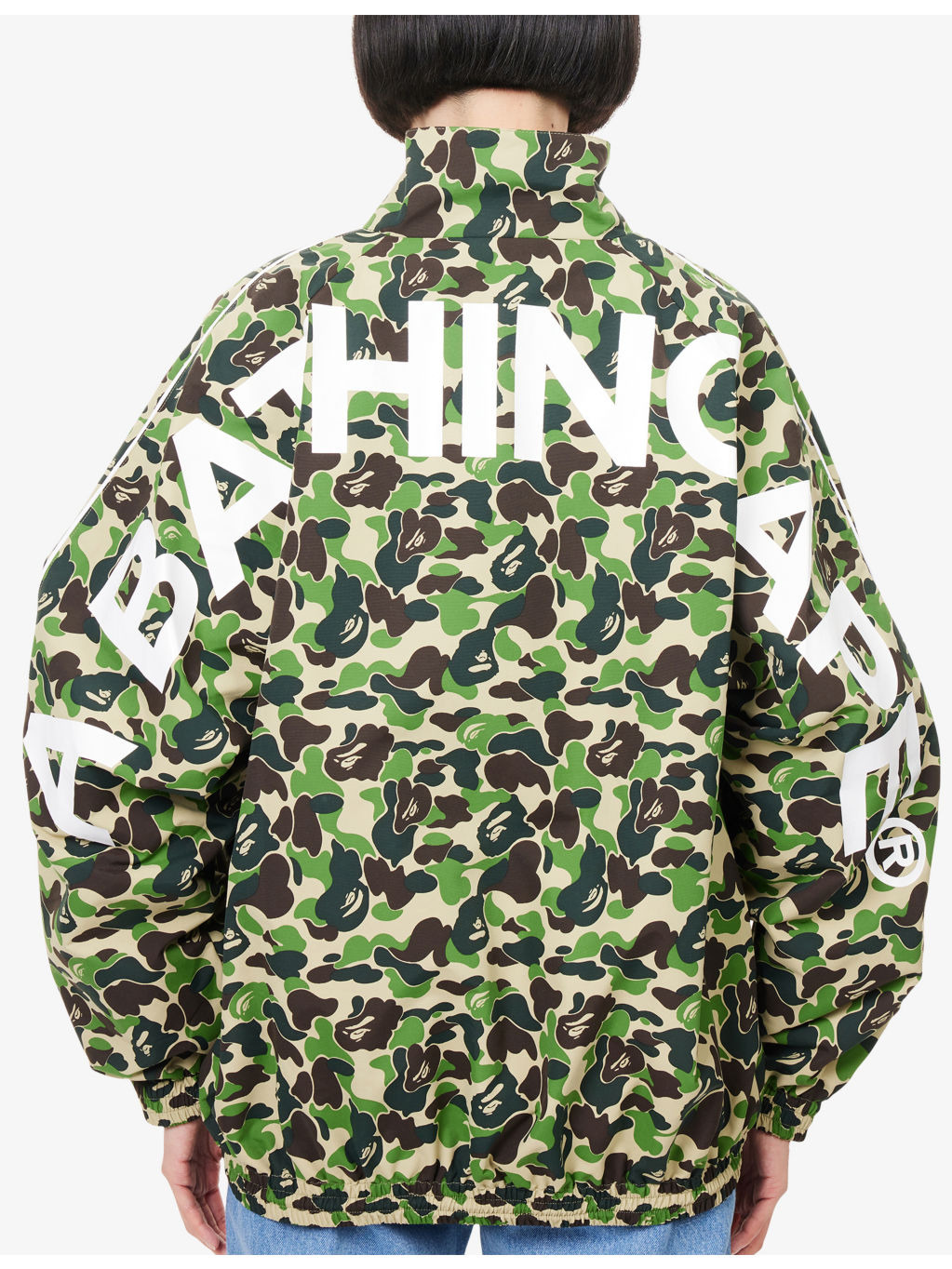 Camouflage Logo-Print Shell Track Jacket - 5