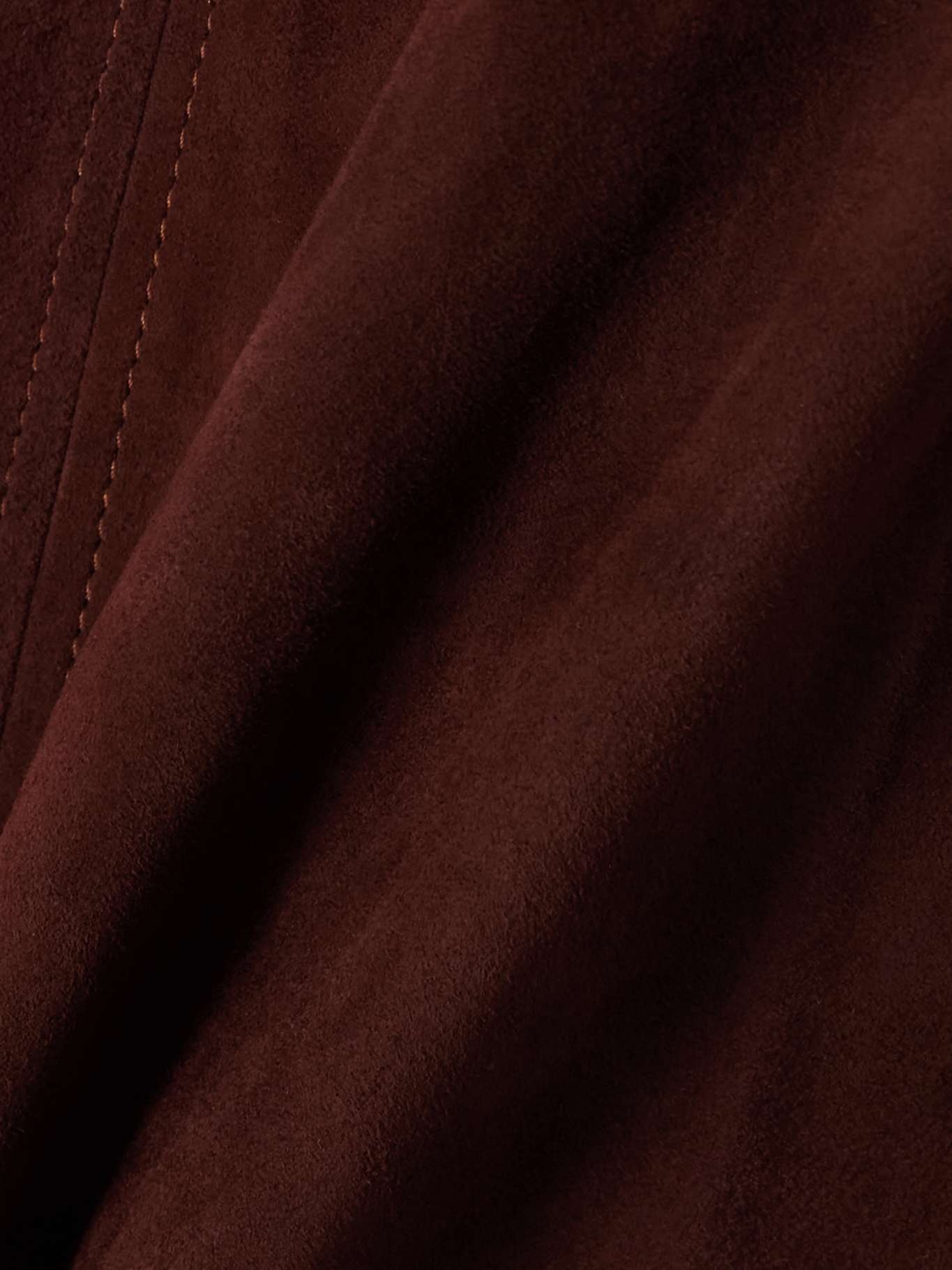 Palace embroidered suede midi dress - 5