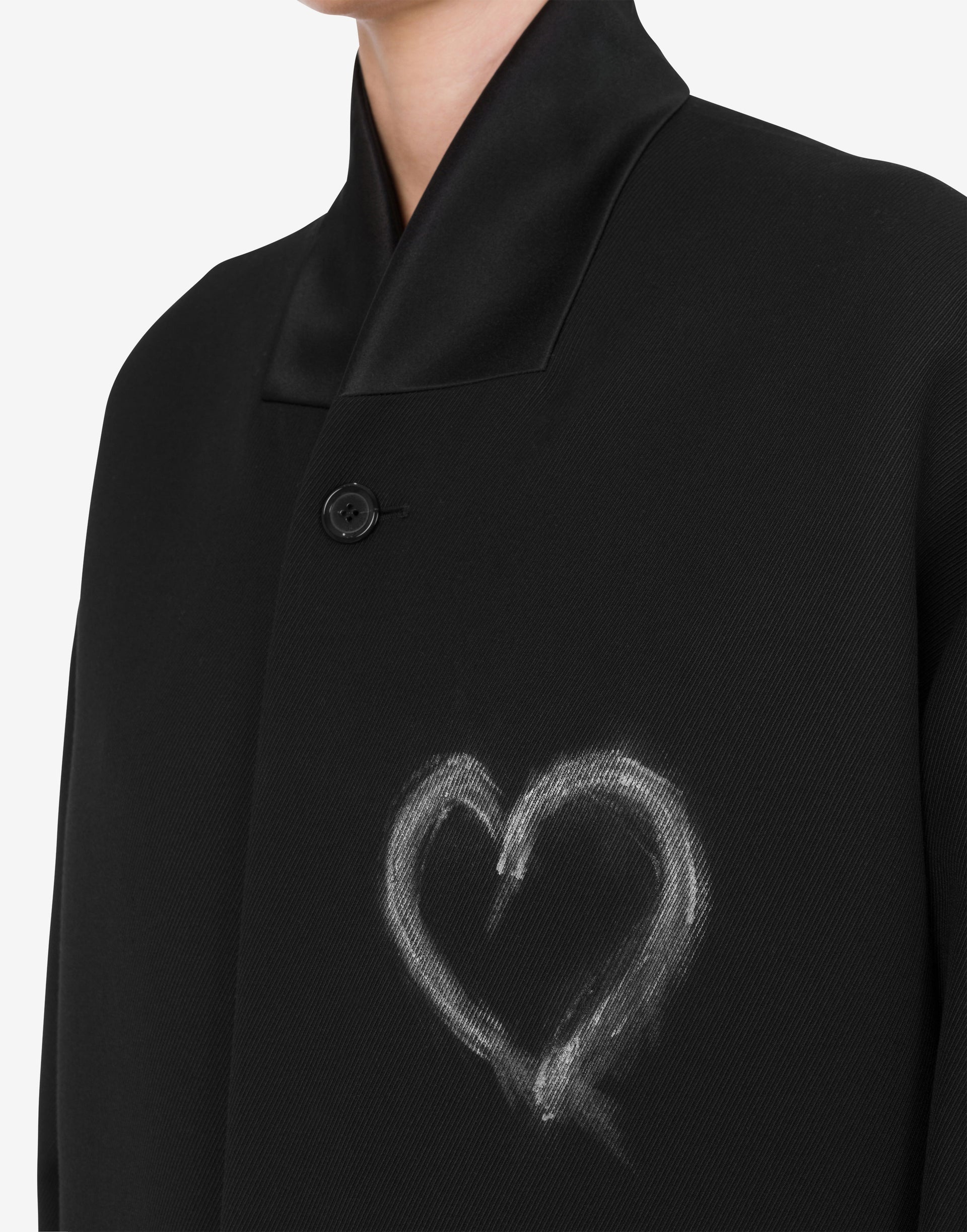 DIAGONAL WOOL-BLEND COAT - 3