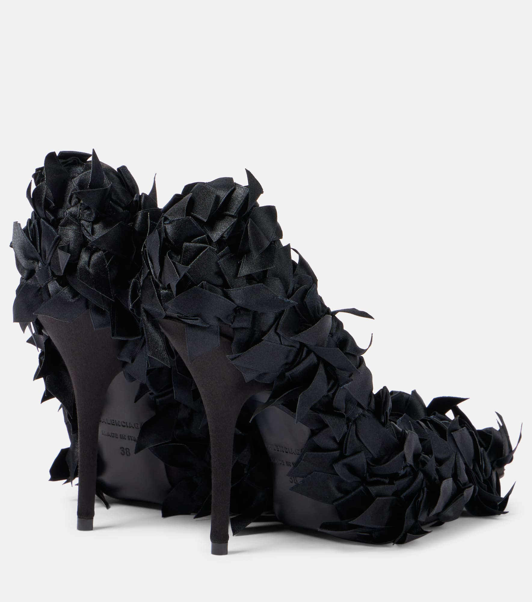 Marie-Antoinette satin pumps - 3