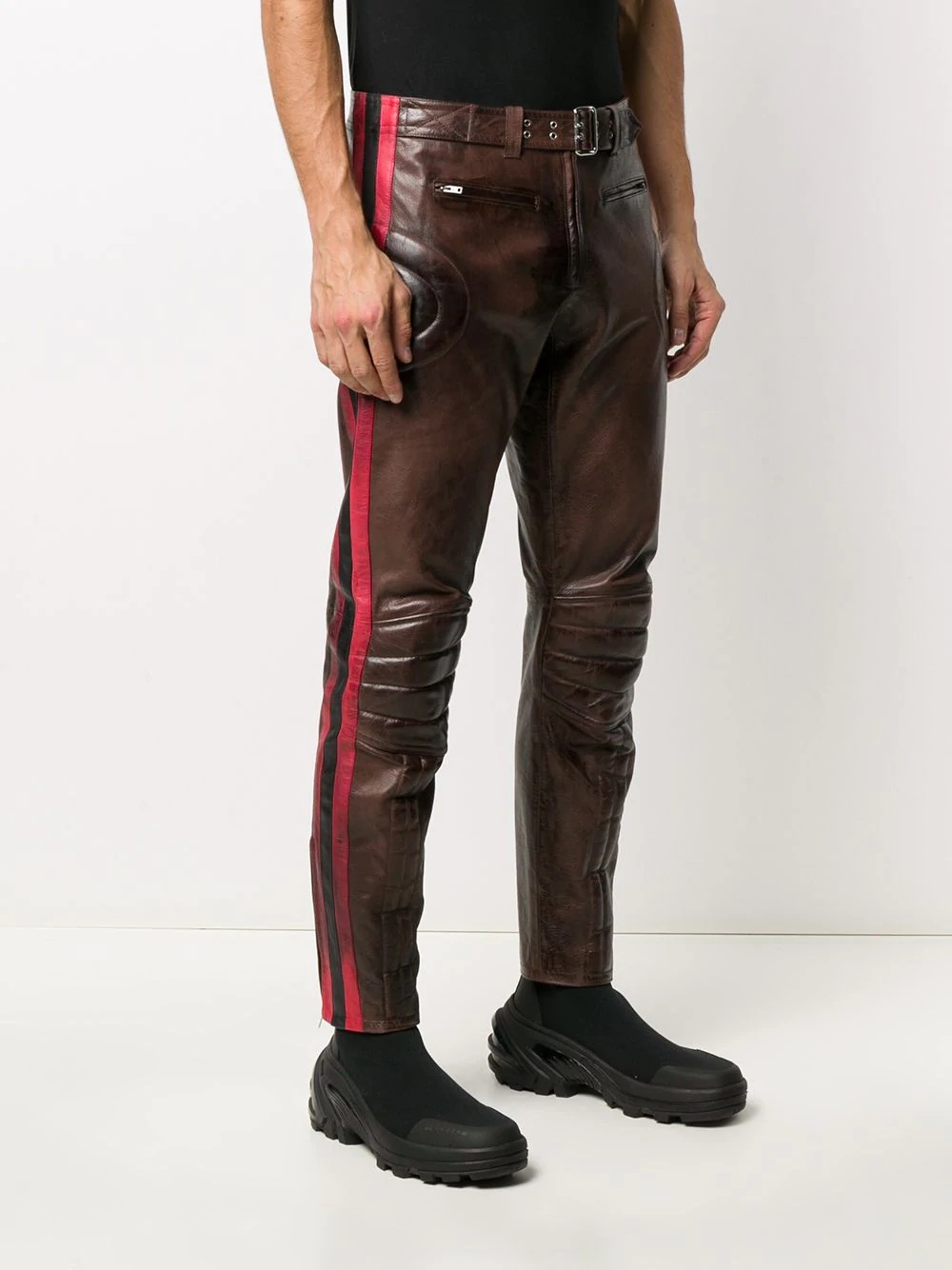 motox panelled trousers - 3