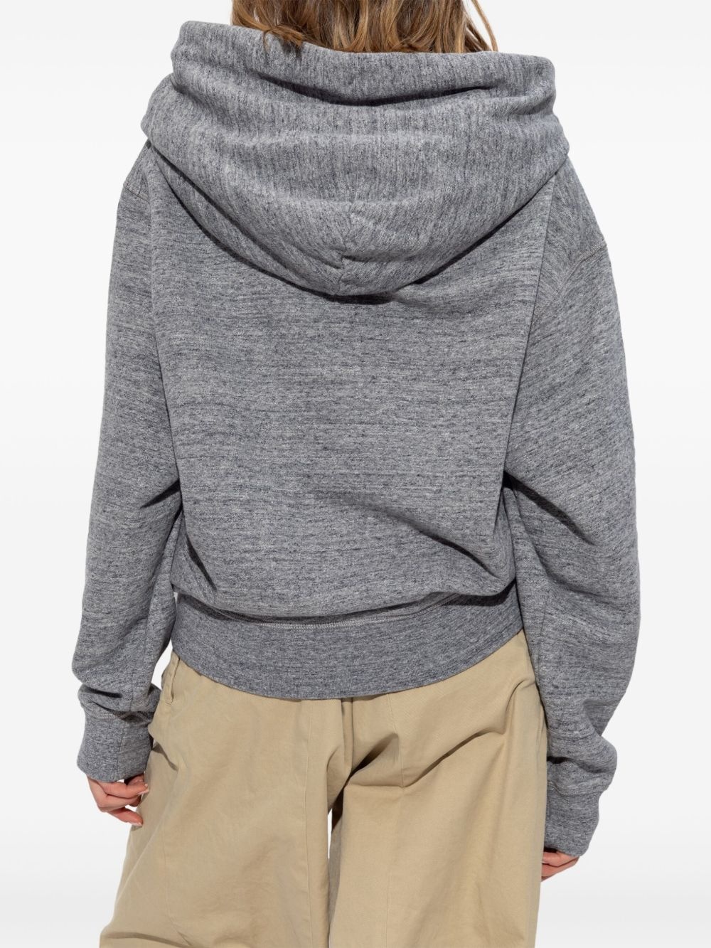 logo-detail hoodie - 4