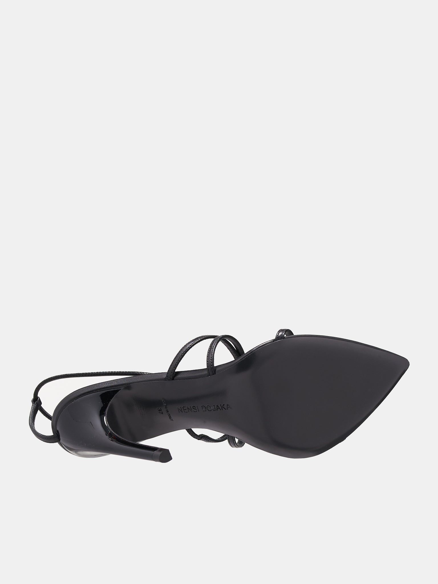 Leather Heeled Sandals - 6