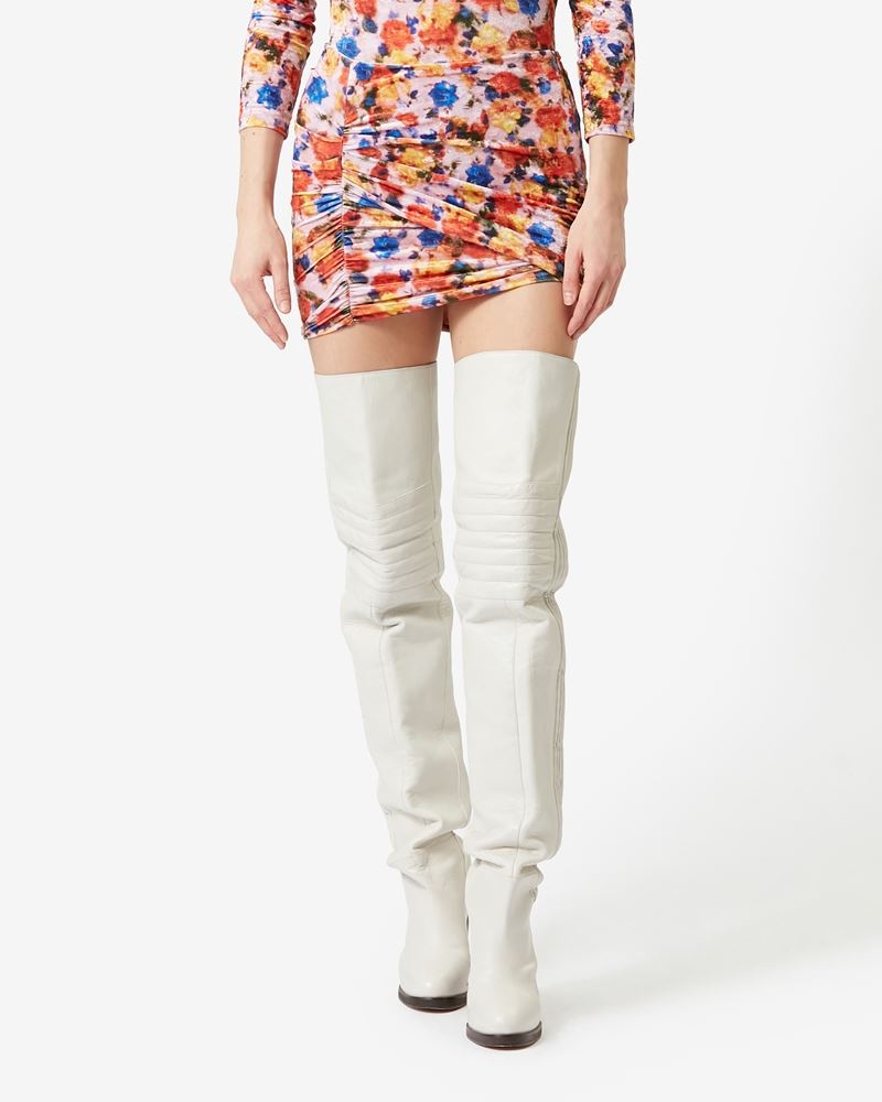 GUILAYO FLORAL MINI SKIRT - 4
