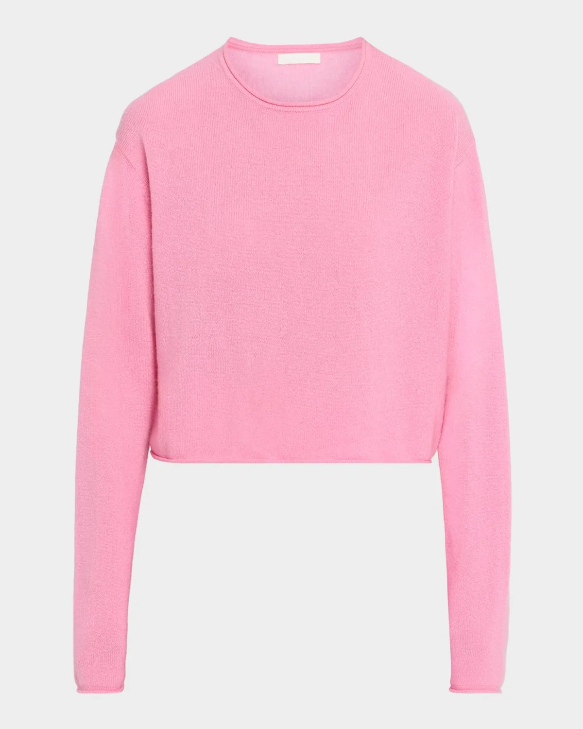 Lance Cropped Cashmere Pullover - 1
