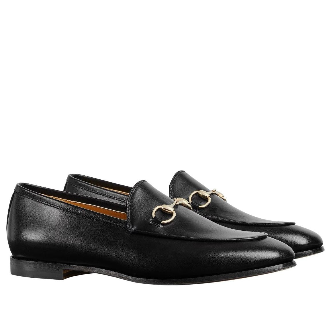 (WMNS) Gucci Jordaan Loafers 'Black' 786016-AADCW-1000 - 2