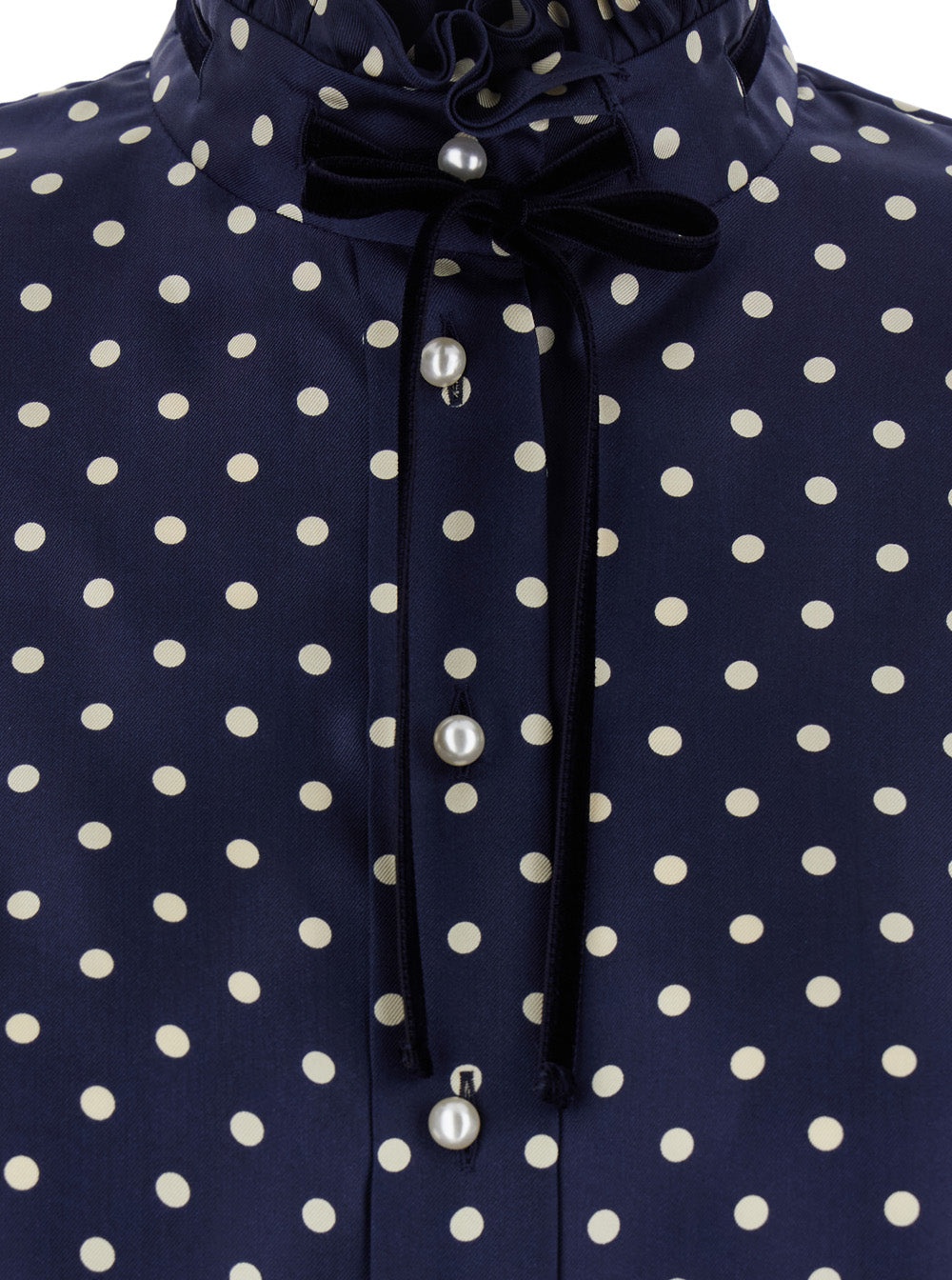 Valentino Women Shirt | Pattern | Twill Plus De Pois Pois Medio - 3