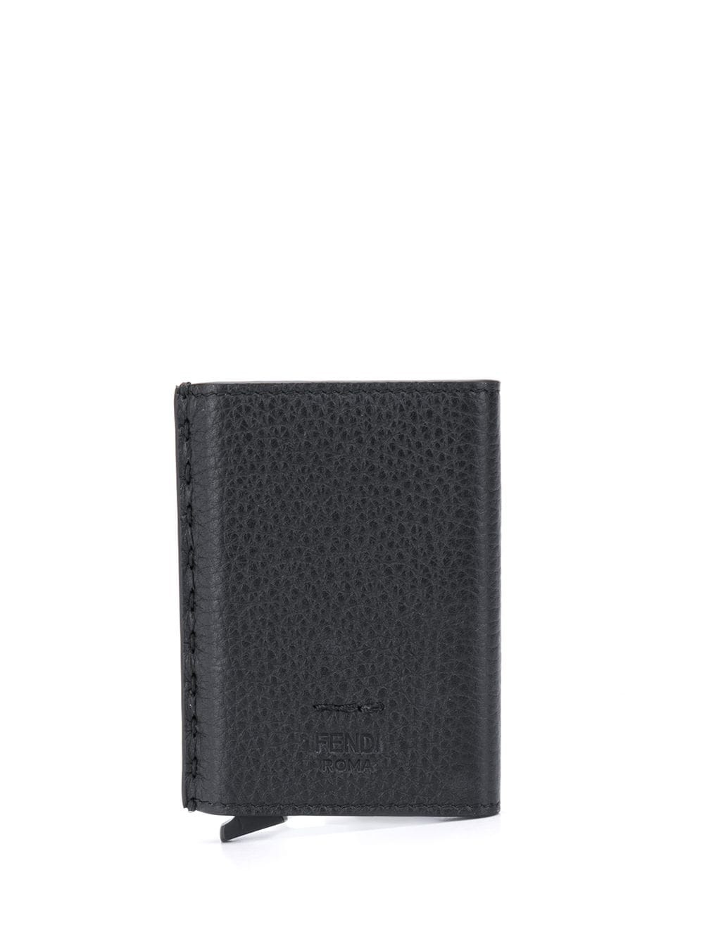 debossed logo cardholder - 1