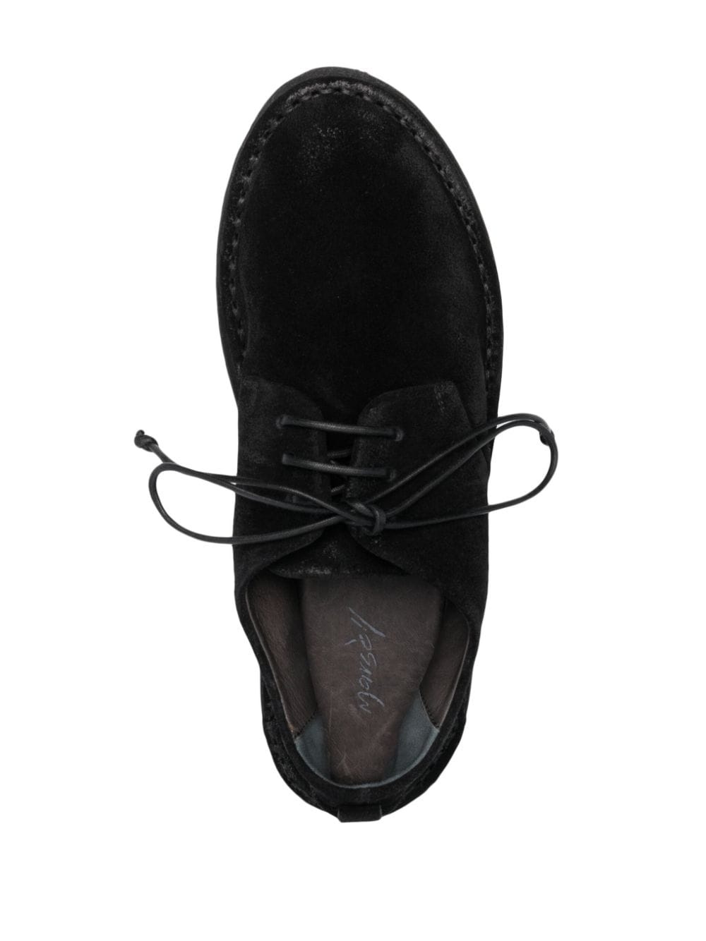 Sancrispa Alta suede lace-up shoes - 4