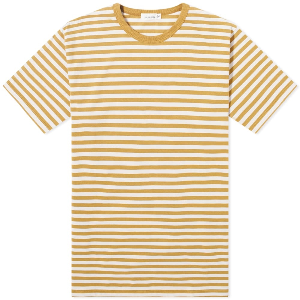 Nanamica CoolMax Stripe Jersey Tee - 1