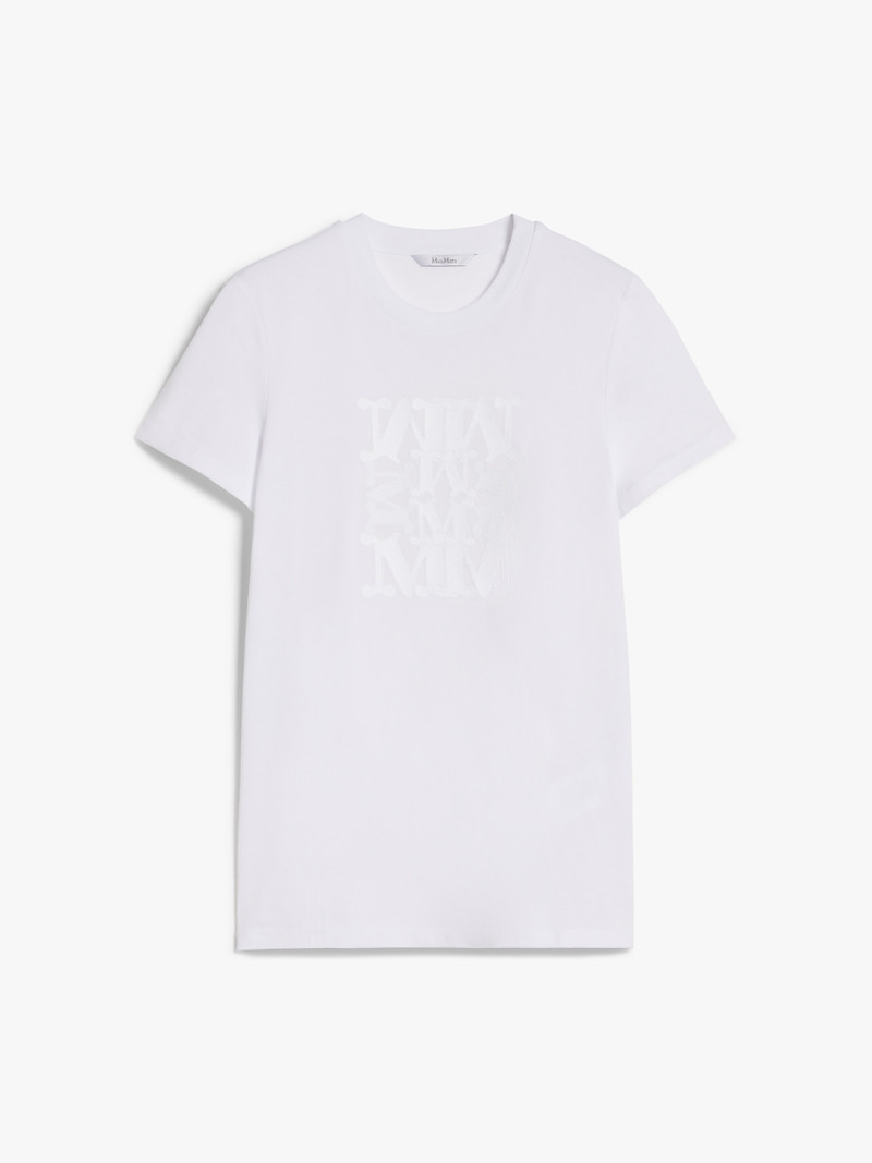 TAVERNA Cotton T-shirt with appliqué - 1