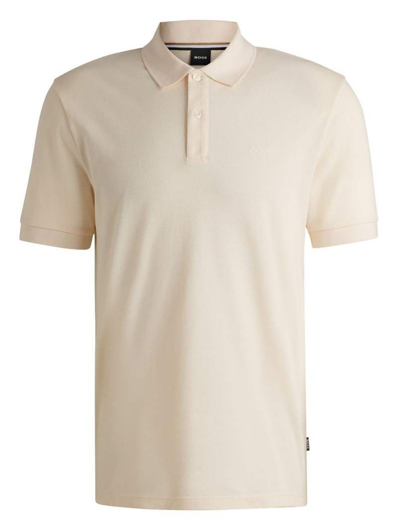 BOSS cotton polo shirt outlook