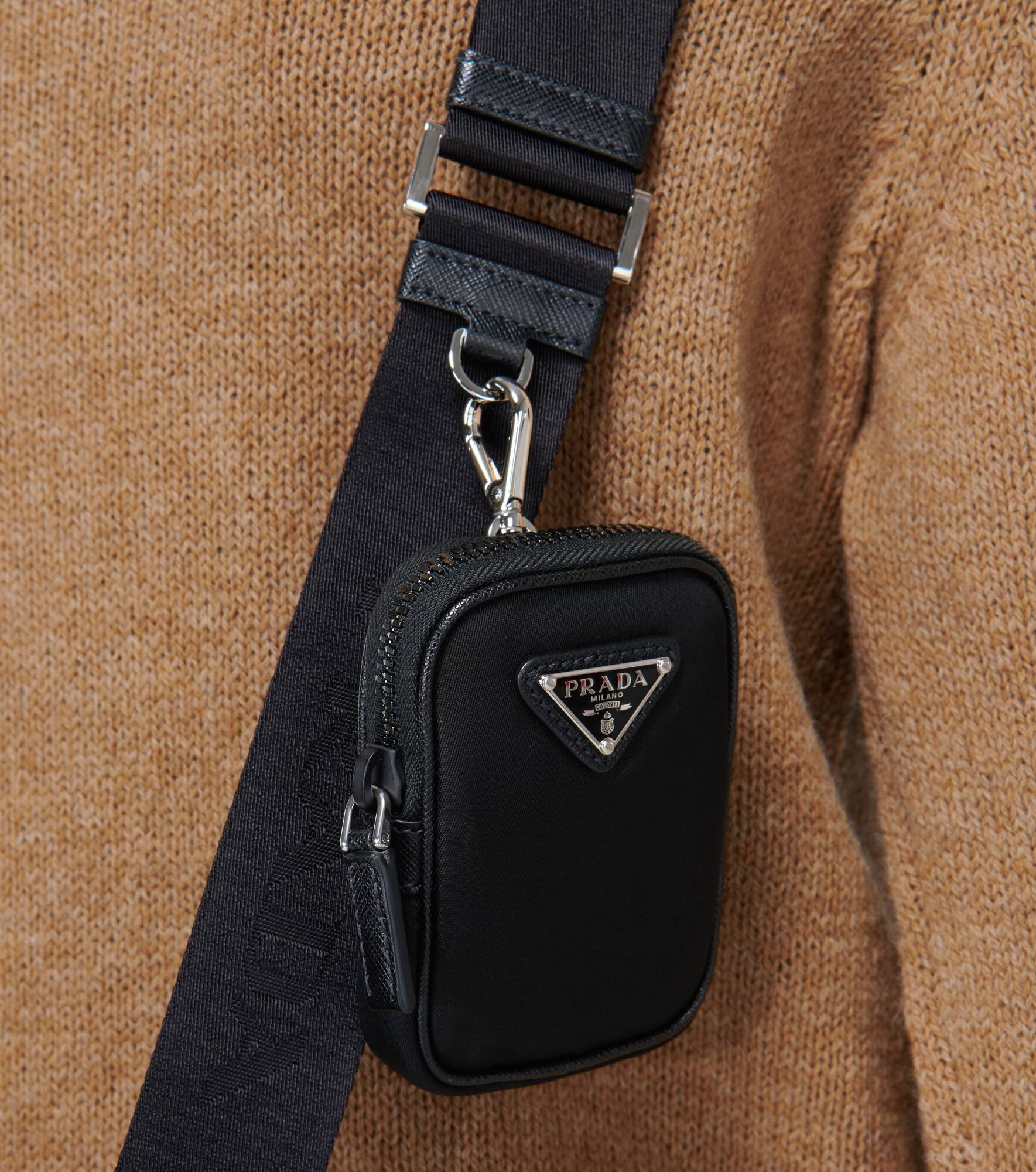 Nylon crossbody bag - 4