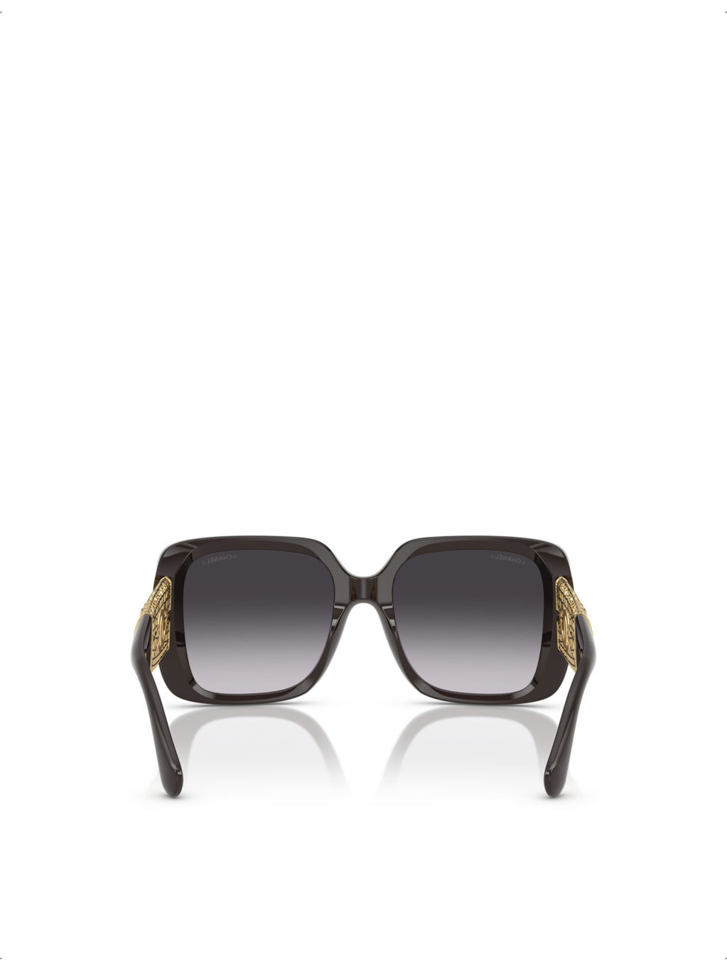 Square-frame acetate sunglasses - 4